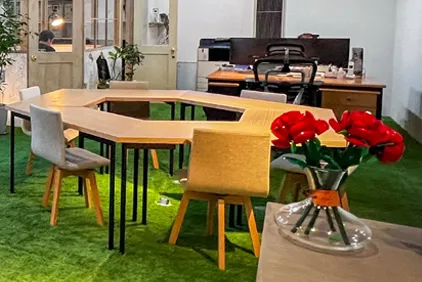 岡崎市、豊橋市の保険代理店、株式会社クワイエットの事業紹介トップページへのリンクボタン画像